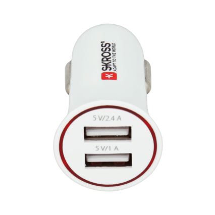 SKROSS - Nabíjačka do auta 2xUSB/3400mA/12-24V/5V