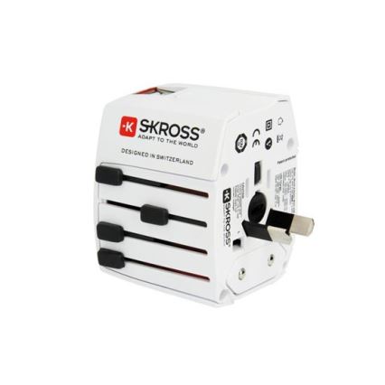 Cestovný adaptér MUV USB AC USB A+C 15W