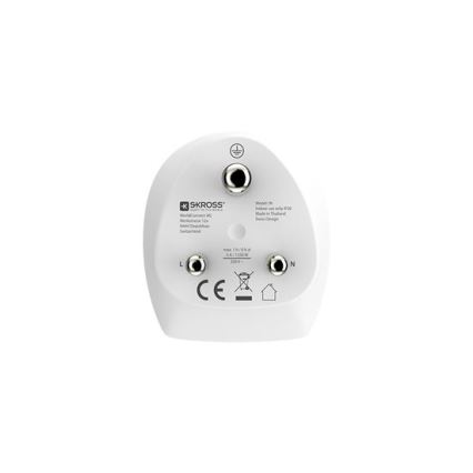 Cestovný adaptér do Indie typ D