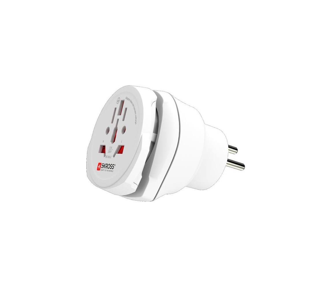 SKROSS PA63 - Cestovný adaptér do Izraela typ H PA63