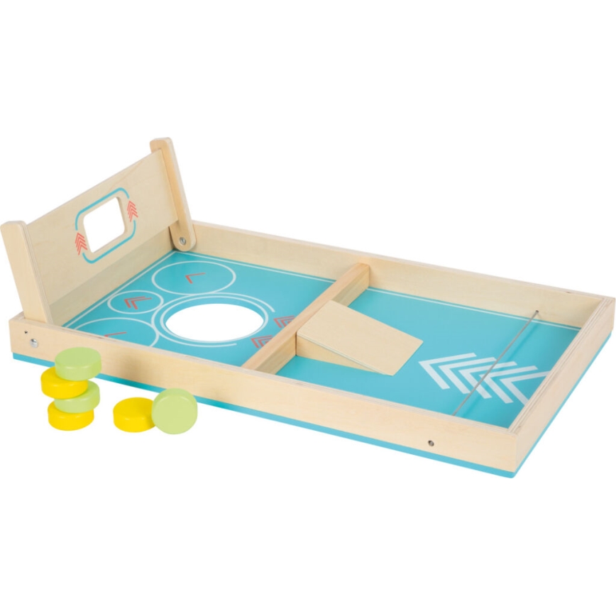 Small Foot - Hra 2v1 cornhole a stolný hokej Active