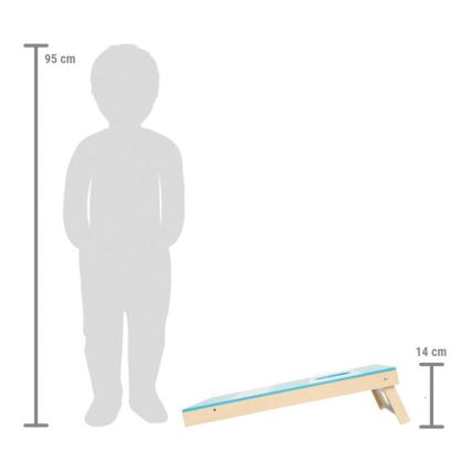 Small Foot - Hra 2v1 cornhole a stolný hokej Active