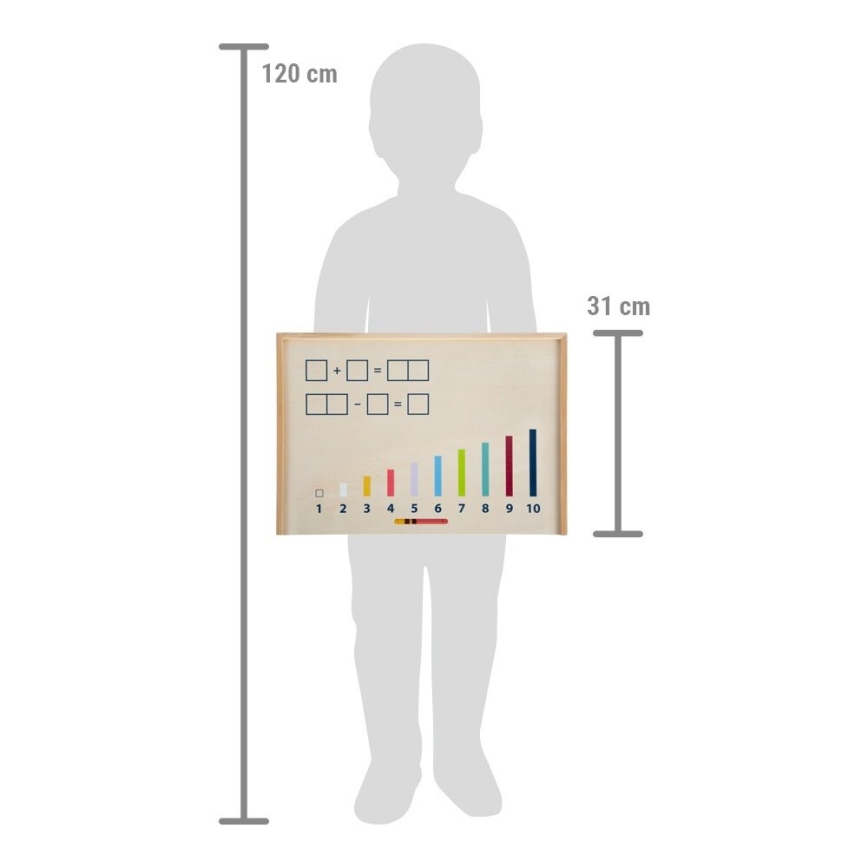 Small Foot - Rátanie v drevenom boxe Educate