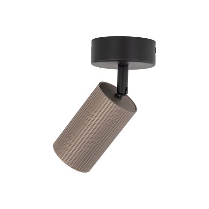 Smerno svetilo TUNE 1xGU10/10W/230V črna/rjava