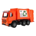 Smieťarské auto Mercedes WORXX 53 cm oranžové
