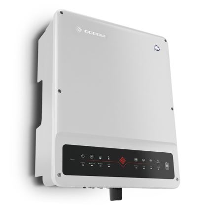 Solárna zostava GOODWE - 10kW GOODWE hybridní menič 3f+ 14,2 kWh batérie PYLONTECH H2