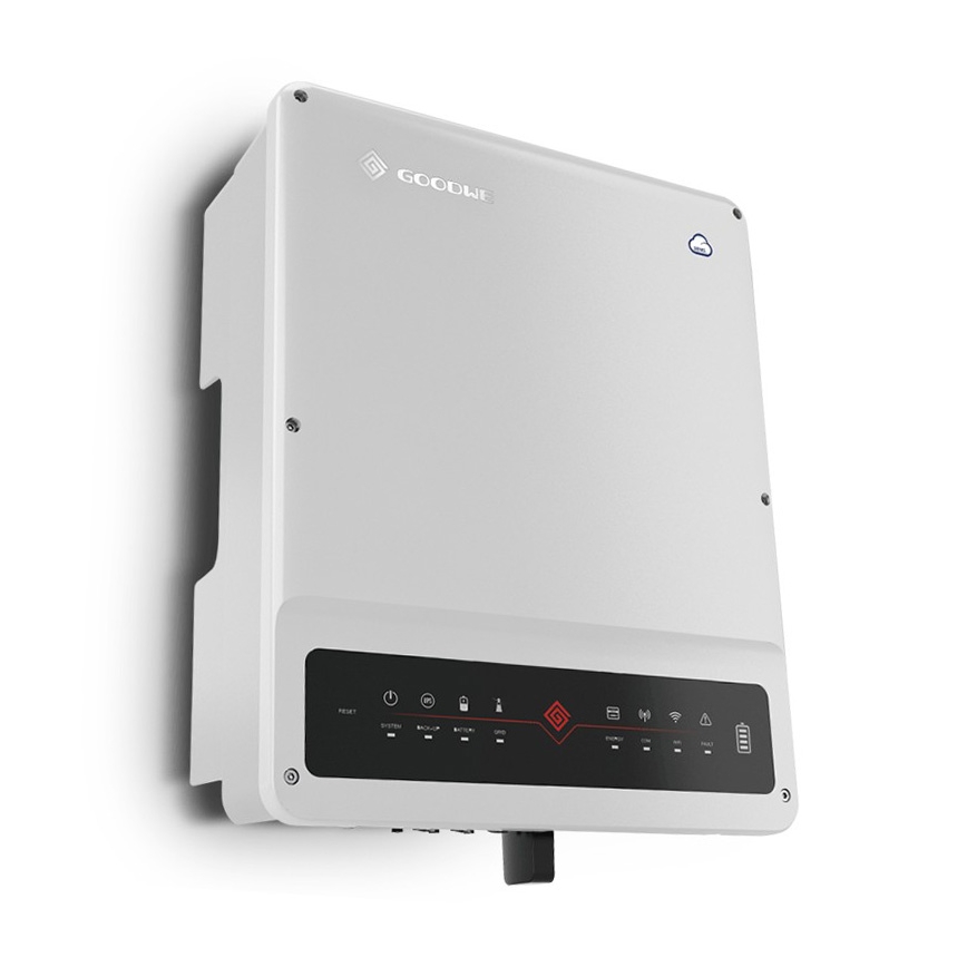 Solárna zostava GOODWE - 10kW GOODWE hybridní menič 3f+ 14,2 kWh batérie PYLONTECH H2