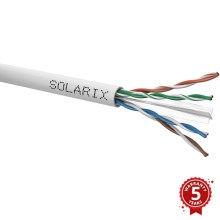 Solarix - Inštalačný kábel CAT6 UTP PVC Eca 100m