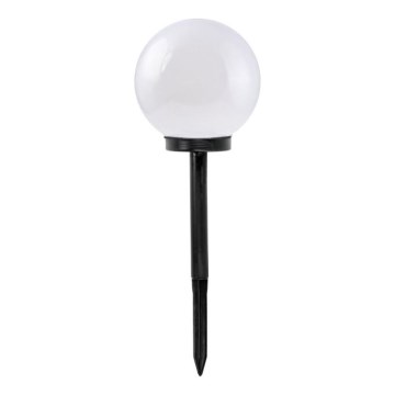 Solárna LED lampa SPHERE LED/1,2V 4000K IP44 200 mAh priemer 20 cm