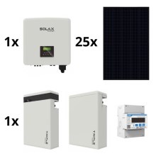 Solárna zostava: SOLAX Power - 10kWp JINKO + 15kW SOLAX menič 3f + 11,6 kWh batérie