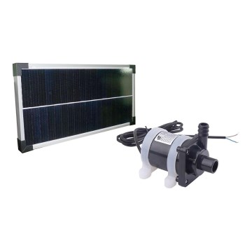 Solárne čerpadlo s fotovoltaickým panelom, prietok 900 l/h, príkon 20 W