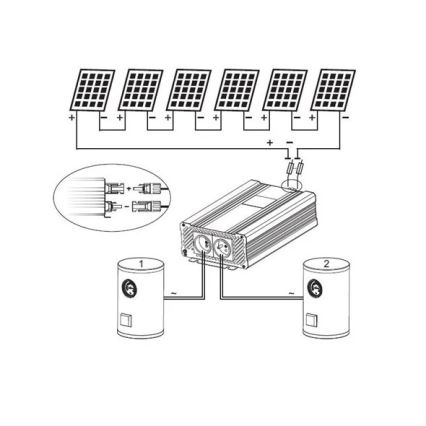 Solárny menič na ohrev vody ECO Solar Boost Evo MPPT-4000 4 kW