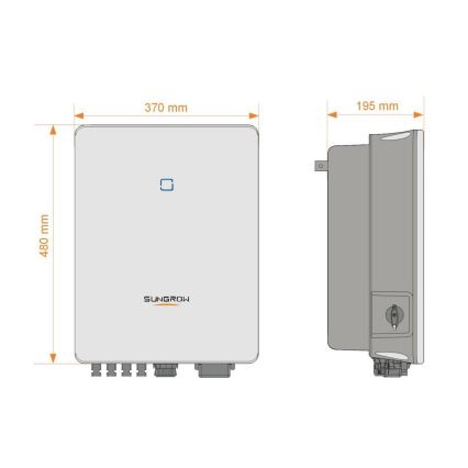 Solárny menič SUNGROW SG17.RT 17000W IP65