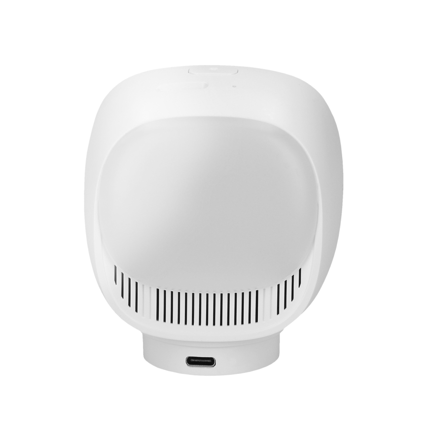 Inteligentná kamera s budíkom, teplomerom a LED svetlom 1296p 3Mpx 5V Wi-Fi Tuya IP65