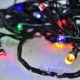 LED Vonkajšia vianočná reťaz 500xLED/8 funkcií 55m IP44 multicolor