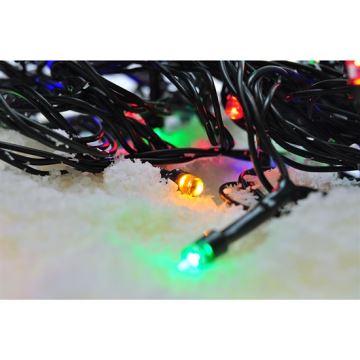 LED Vianočná vonkajšia reťaz 500xLED/8 funkcií 55 m IP44 multicolor