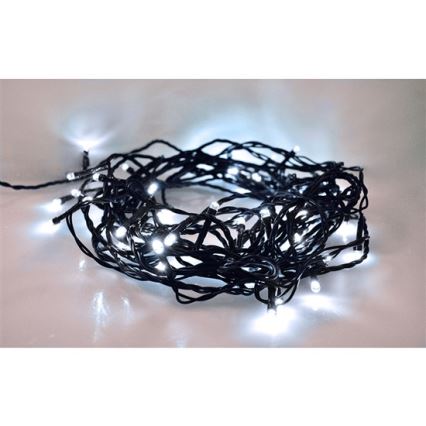 LED Vianočná reťaz vonkajšia 20m 400xLED/230V IP44 6000K