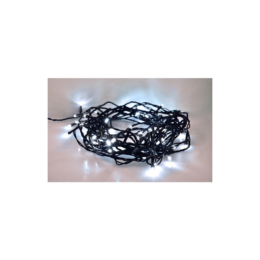 LED Vianočná reťaz vonkajšia 20m 400xLED/230V IP44 6000K