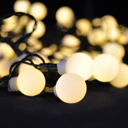 LED RGB Stmievateľná vianočná reťaz vonkajšia 10m 100xLED/230V + diaľkové ovládanie IP44