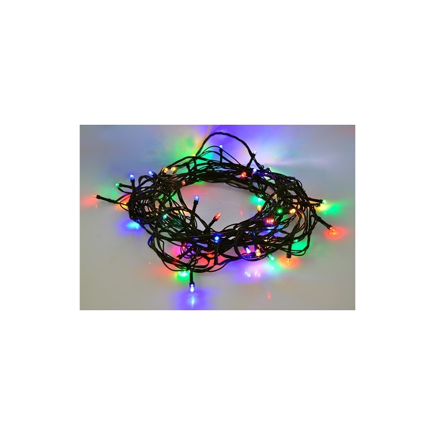 LED Vonkajšia vianočná reťaz 100xLED/8 funkcií 13m IP44 multicolor