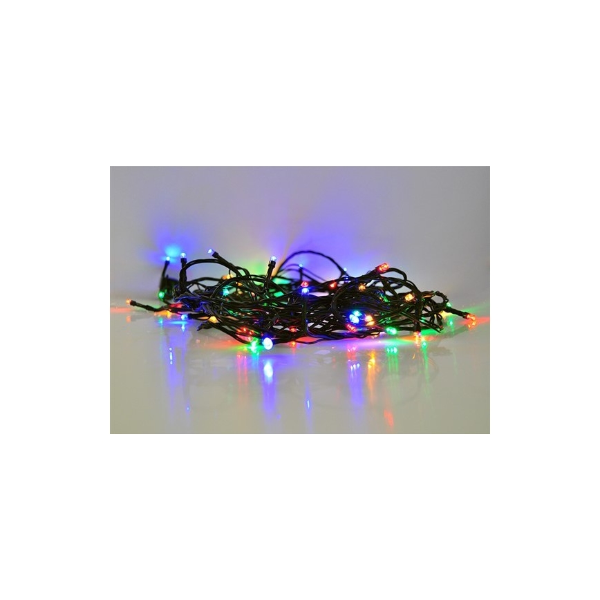 LED Vonkajšia vianočná reťaz 100xLED/8 funkcií 13m IP44 multicolor