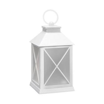 LED Vianočná lucerna LED/2xAA teplá biela