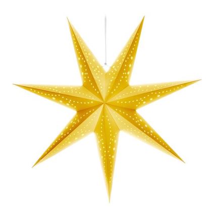 LED vianočná dekorácia 20xLED/2xAA teplá biela zlatá hviezda