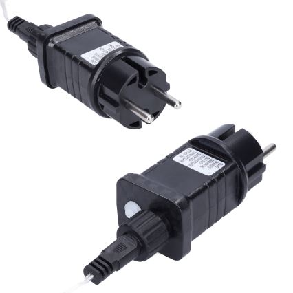 LED vonkajší záves 360×LED/8 funkcií 15 m IP44 teplá biela