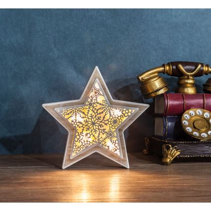 LED Vianočná dekorácia 6xLED/2xAAA