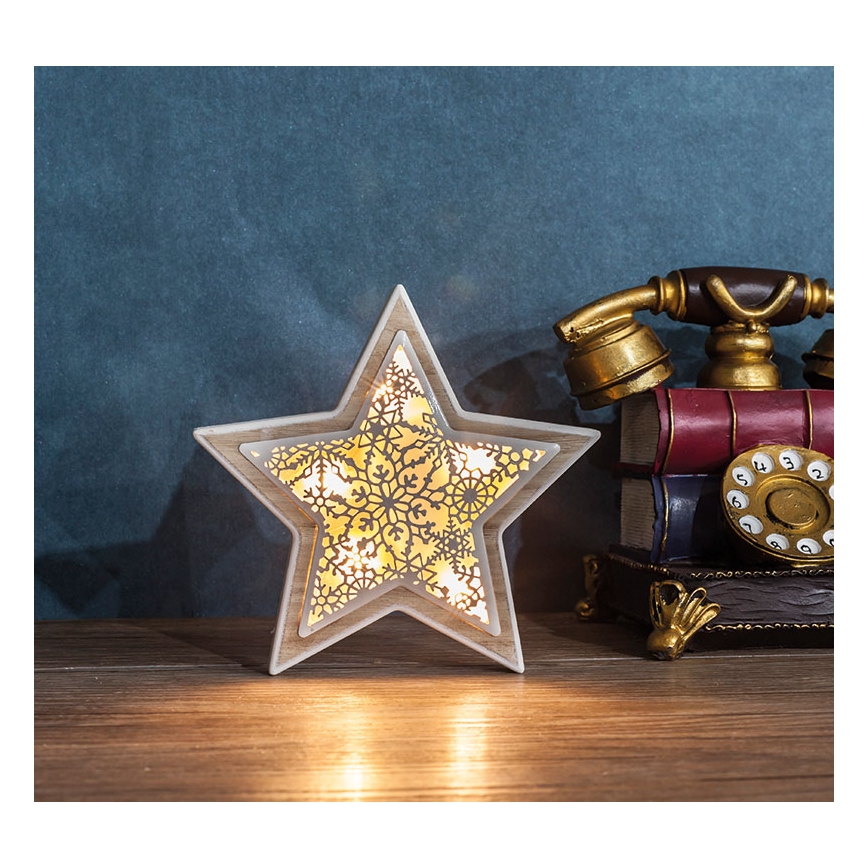 LED Vianočná dekorácia 6xLED/2xAAA