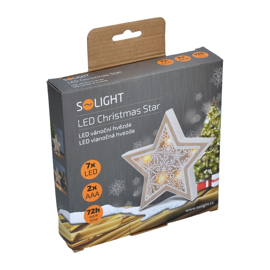 LED Vianočná dekorácia 6xLED/2xAAA