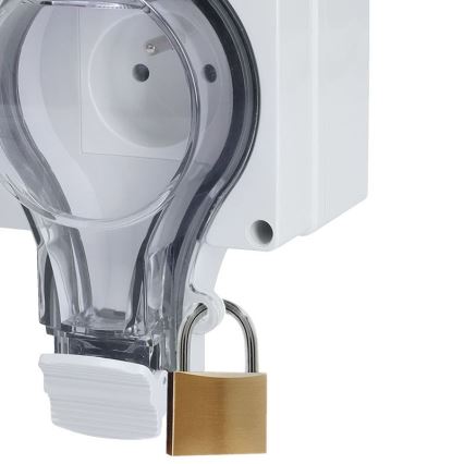Dvojzásuvka IP66 pre vlhké prostredie 230V/16A – vodotesná a prachuvzdorná