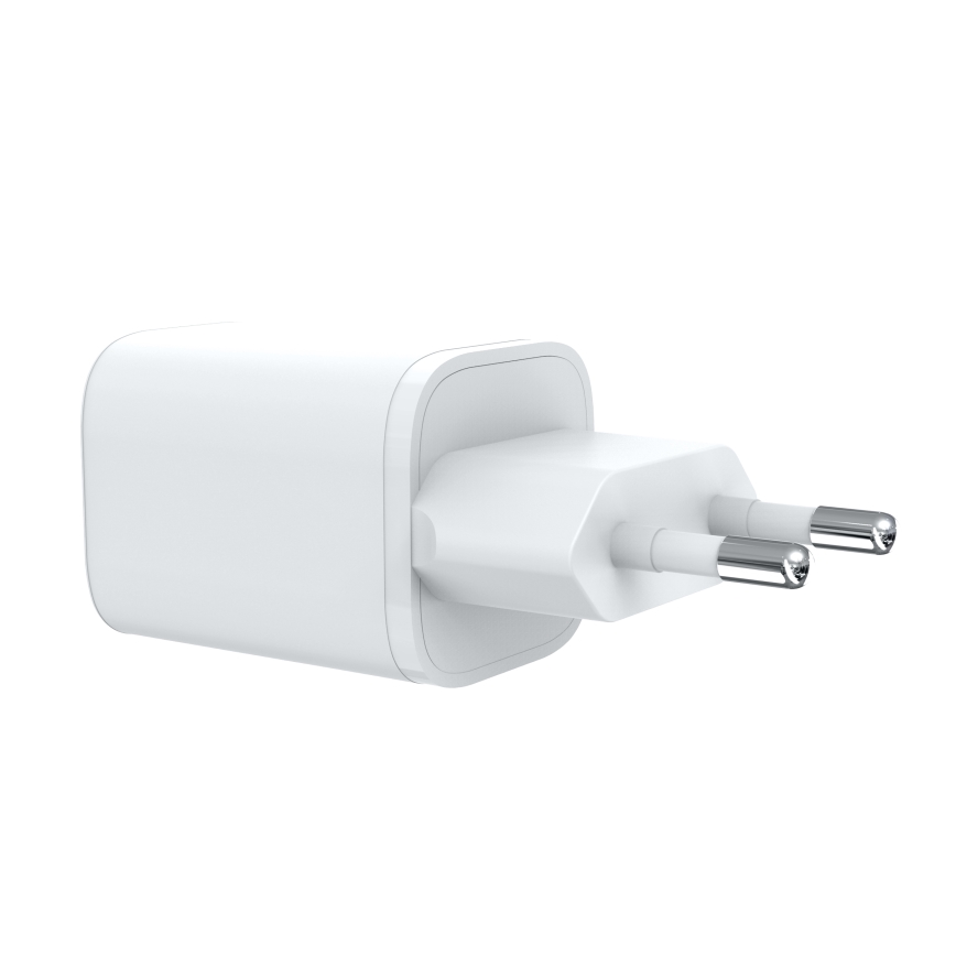 Rychlonabíjací adaptér Power Delivery 1xUSB-C 33W biela