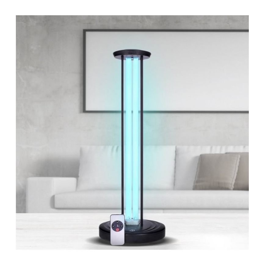 Dezinfekčná bezozónová lampa UVC/38W/230V + diaľkové ovládanie