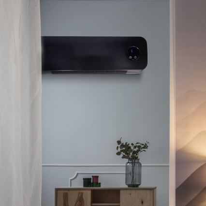 Kúpeľňové keramické vykurovacie teleso 1000/2000W/230V IP24 + diaľkové ovládanie
