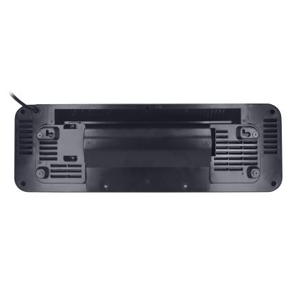 Kúpeľňové keramické vykurovacie teleso 1000/2000W/230V IP24 + diaľkové ovládanie