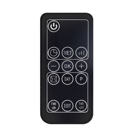 Kúpeľňové keramické vykurovacie teleso 1000/2000W/230V IP24 + diaľkové ovládanie