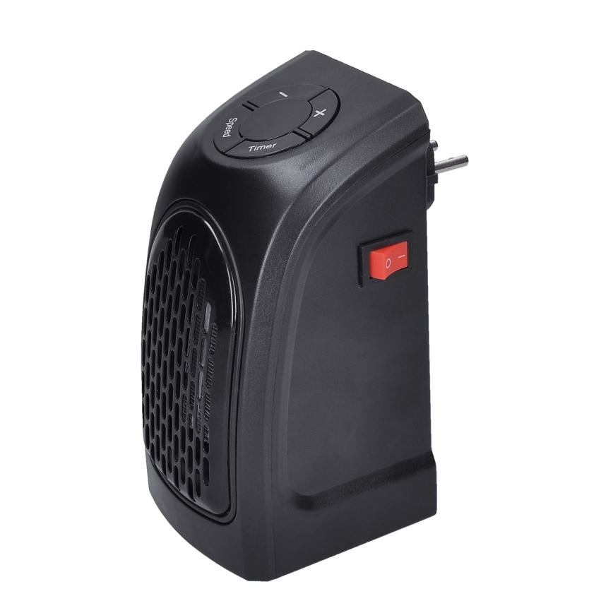 Mini ventilátor s keramickým výhrevným telesom do zásuvky 350W/230V