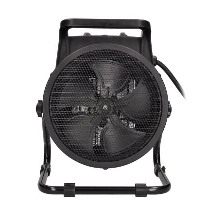 Podlahový ventilátor s keramickým výhrevným telesom 3000W/230V čierna