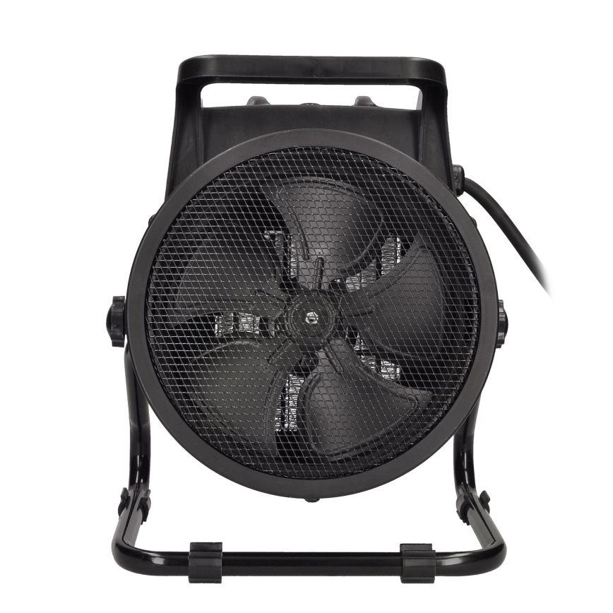 Podlahový ventilátor s keramickým výhrevným telesom 3000W/230V čierna