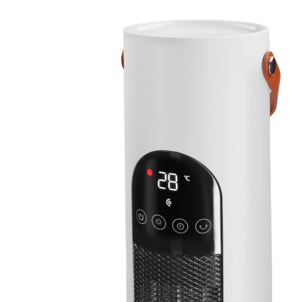 Stĺpový ventilátor s ohrevným telesom 2000W/230V + diaľkové ovládanie