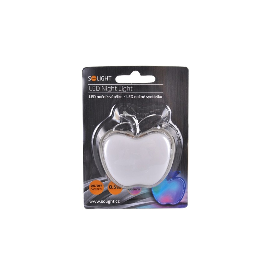 LED nočné svetielko LED/0,5W/230V