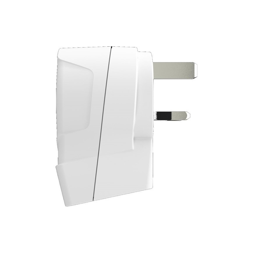 Cestovný adaptér pre UK 230V + 2x USB port