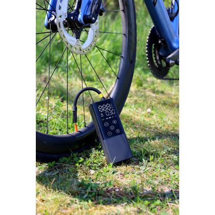 Digitálný vreckový kompresor 2000 mAh 5V čierna