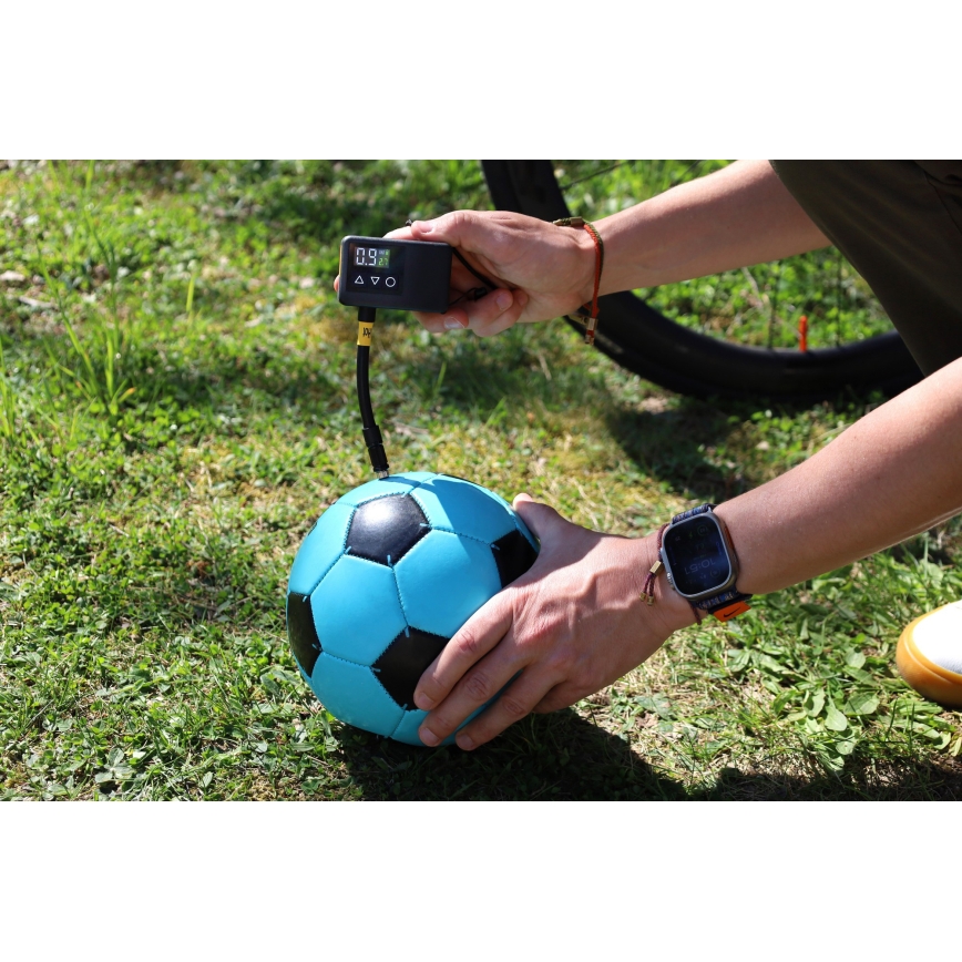 Digitálny vreckový kompresor 500 mAh 5V čierny