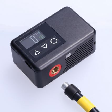 Digitálny vreckový kompresor 500 mAh 5V čierny