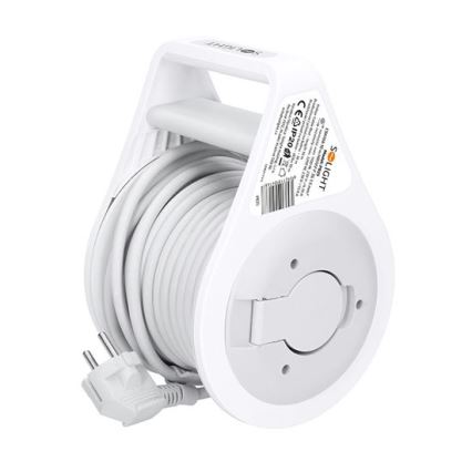 Predlžovací kábel na bubne, 3 zásuvky, 10 m