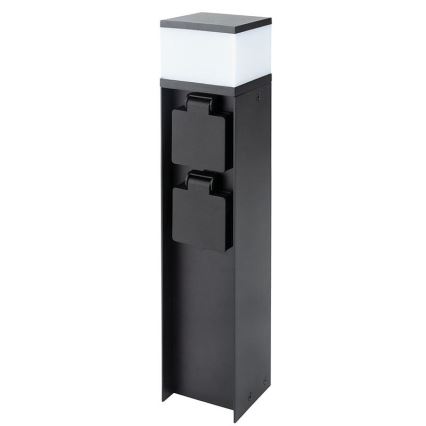 Vonkajšie svietidlo s 2 päticami, 1xG9/11W/230V, IP44, čierne