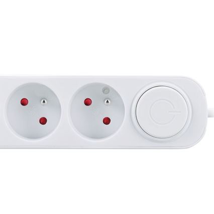 Predlžovací kábel 3Z so spínačom a USB A+C nabíjaním, 3 m