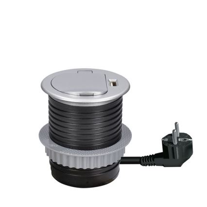 Vstavaná USB zásuvka s viečkom 230V